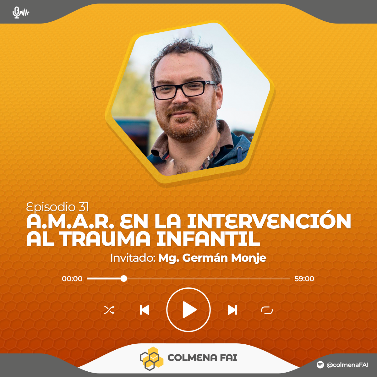 Episodio 31: A.M.A.R. en la Intervención del Trauma Infantil