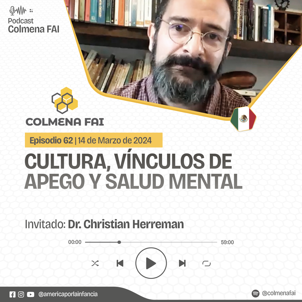 Episodio 62: Cultura, Vínculos de apego y Salud Mental